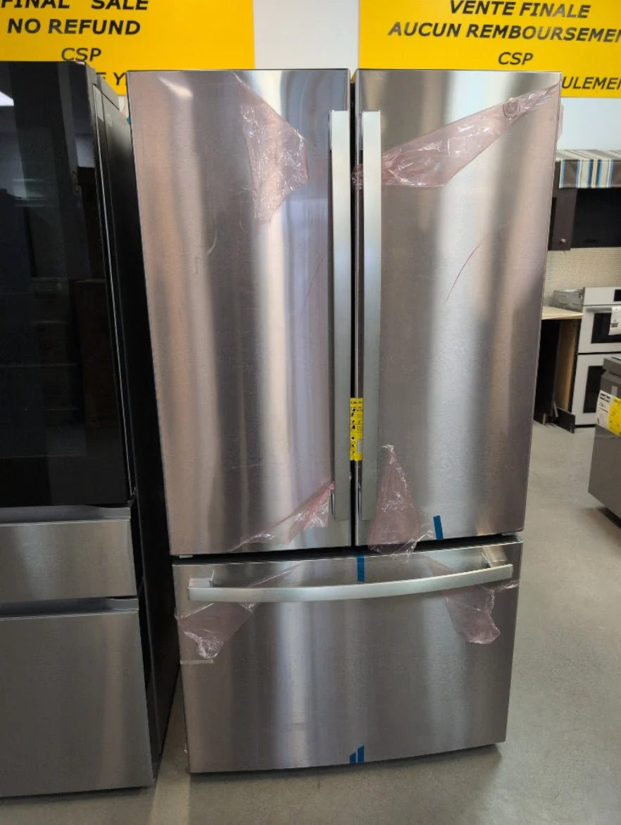 GNE27JYMFS - REFRIGERATORS - GE - French 3-Door - Stainless Steel - Open Box - Image 3