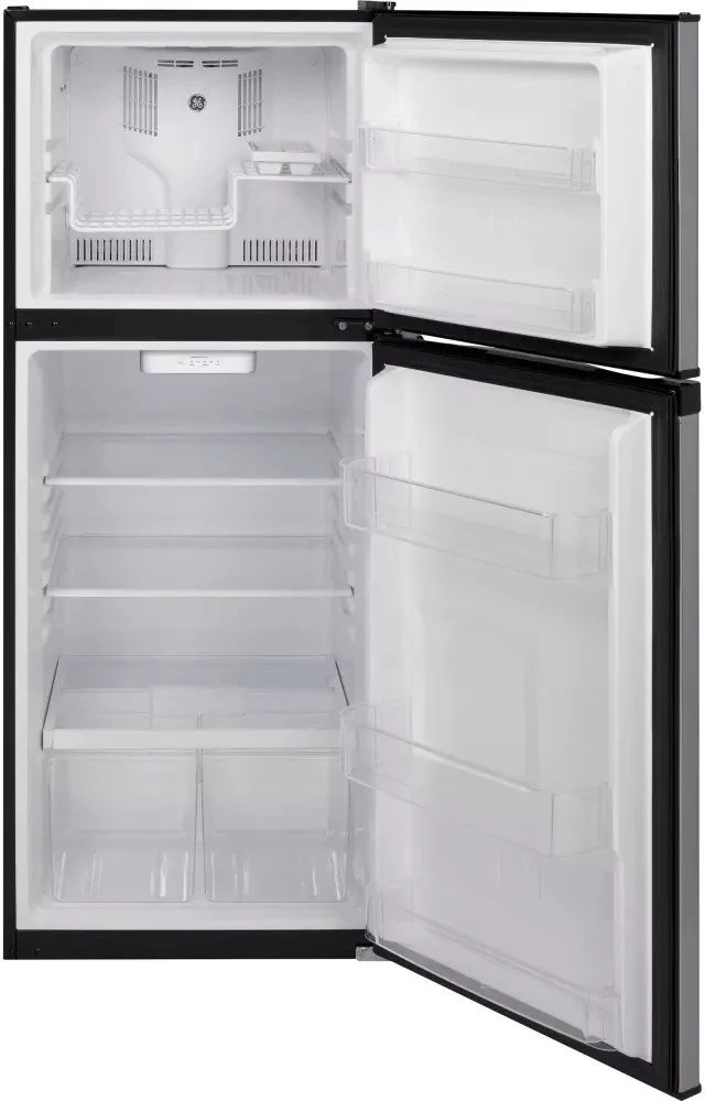GPE12FSKSB - REFRIGERATORS - GE - Top Freezer - Stainless Steel - Open Box - Image 5