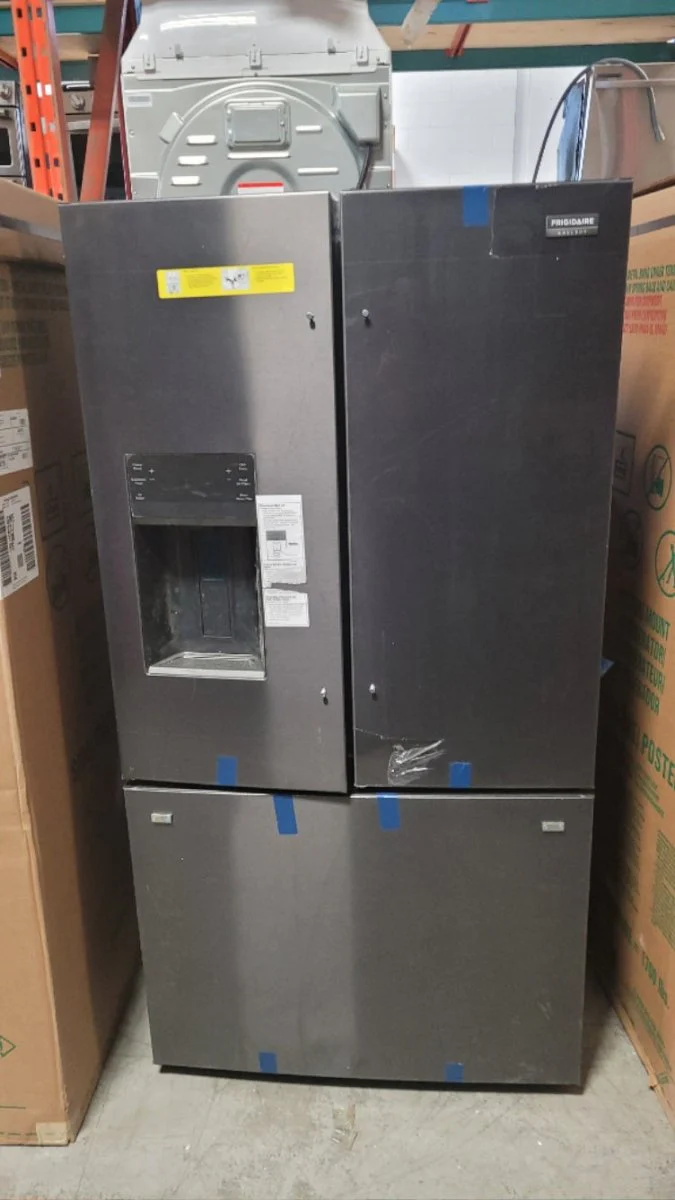 GRFC2353AD - REFRIGERATORS - Frigidaire - French 3-Door - Black Stainless - Open Box - Image 2