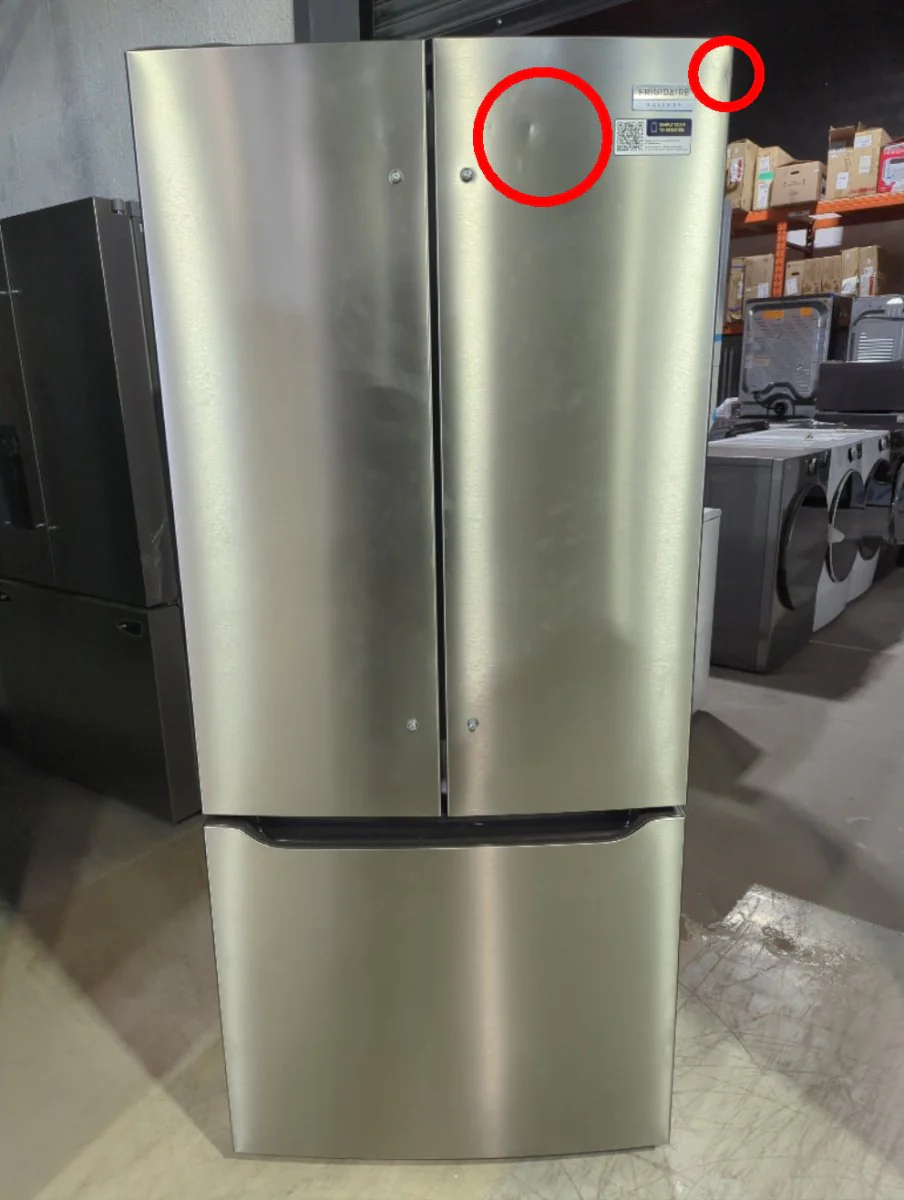 GRFN2023AF - REFRIGERATORS - Frigidaire Gallery - French 3-Door - Stainless Steel - Open Box - Image 2