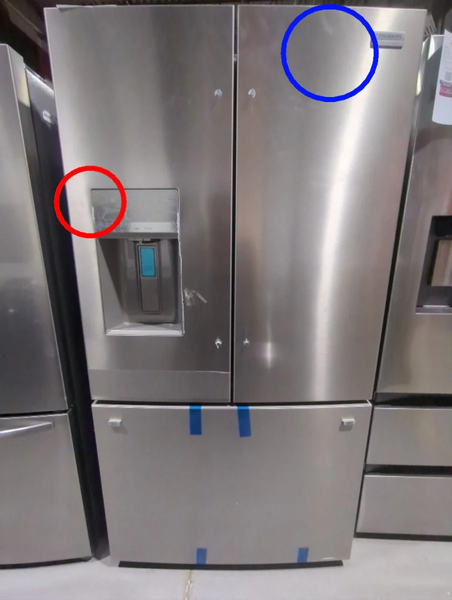 GRFS2853AF - REFRIGERATORS - Frigidaire Gallery - French 3-Door - Stainless Steel - Open Box - Image 2