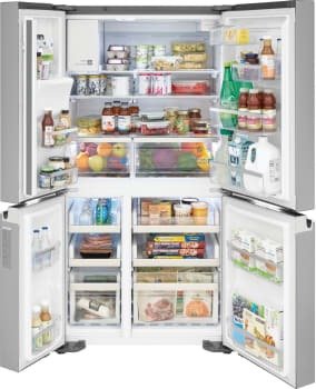 GRQC2255BF - REFRIGERATORS - Frigidaire Gallery - French 4-Door - Stainless Steel - New - Image 3