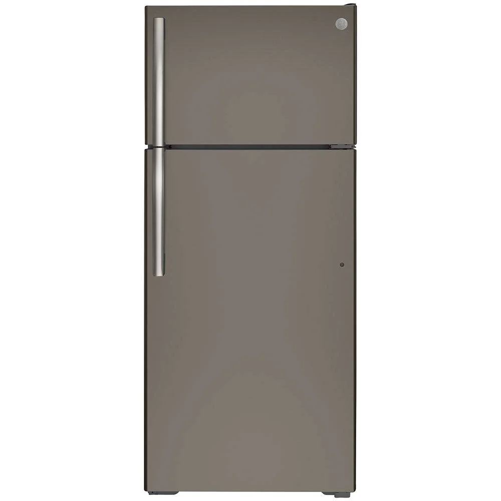 GTE18GMNRES - REFRIGERATORS - GE - Top Freezer - Slate Grey - Open Box