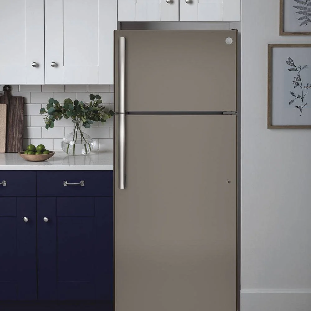 GTE18GMNRES - REFRIGERATORS - GE - Top Freezer - Slate Grey - Open Box - Image 5