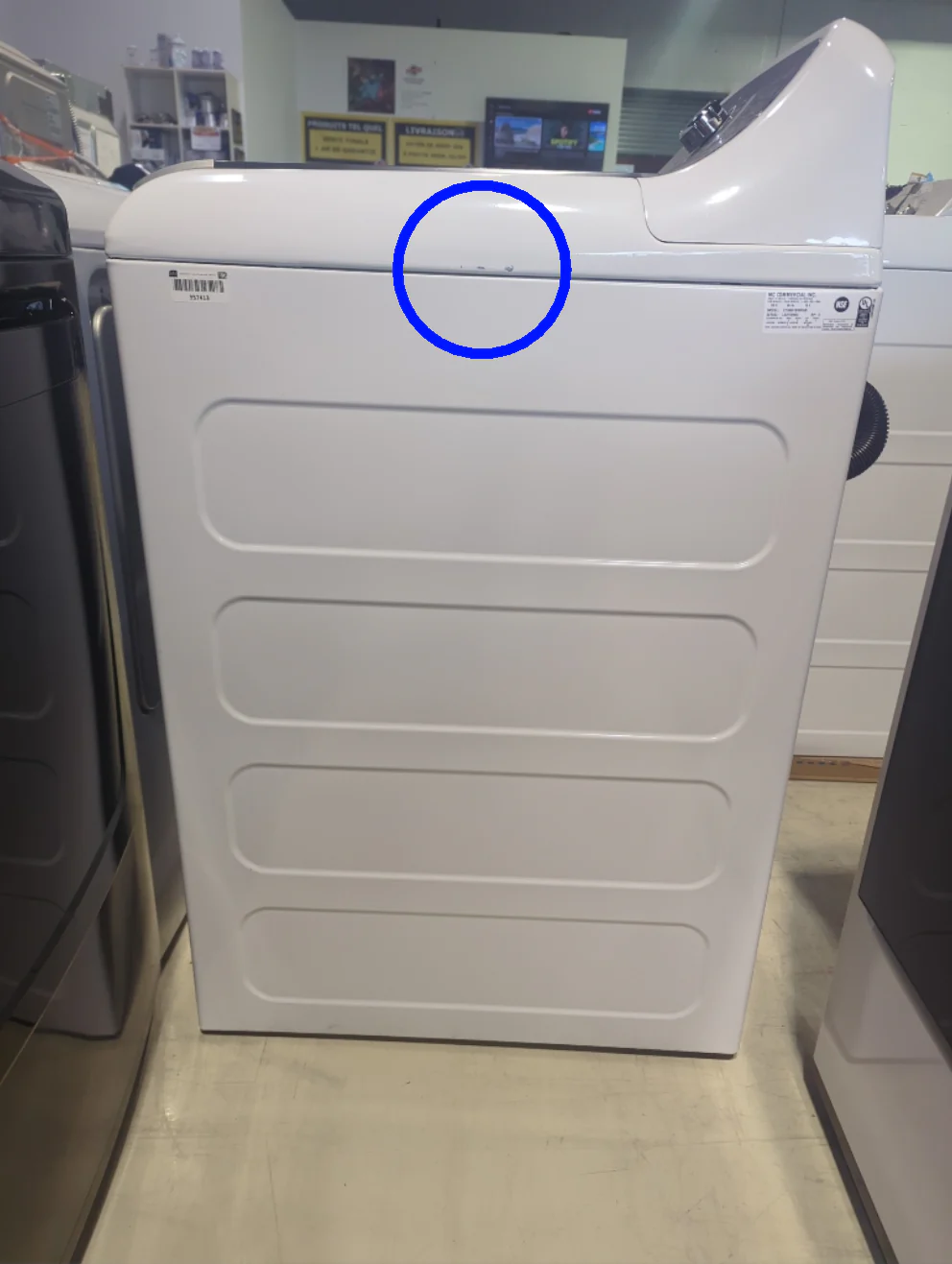 GTW681BMRWS - WASHERS - GE - Top Loading - White - Open Box - Image 4
