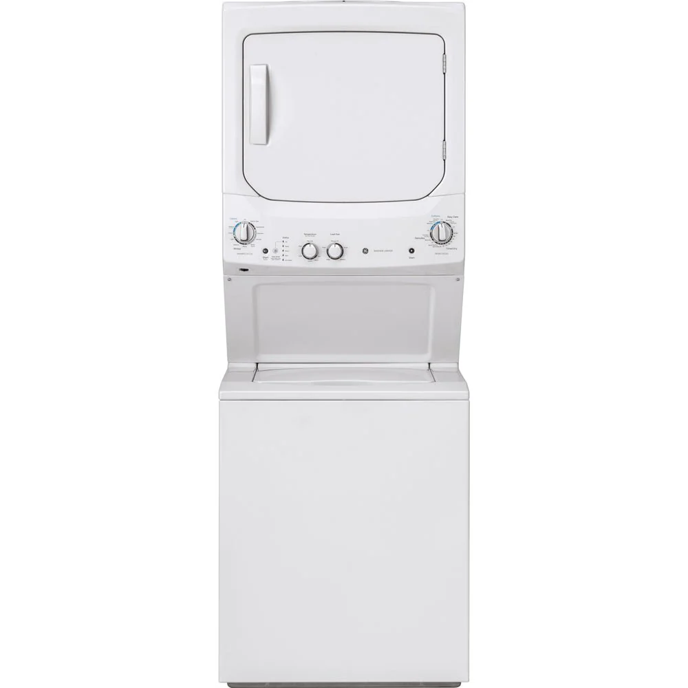 GUD24ESMMWW - LAUNDRY CENTERS - GE - Stacked Washer/Dryer - Electric - White - Open Box