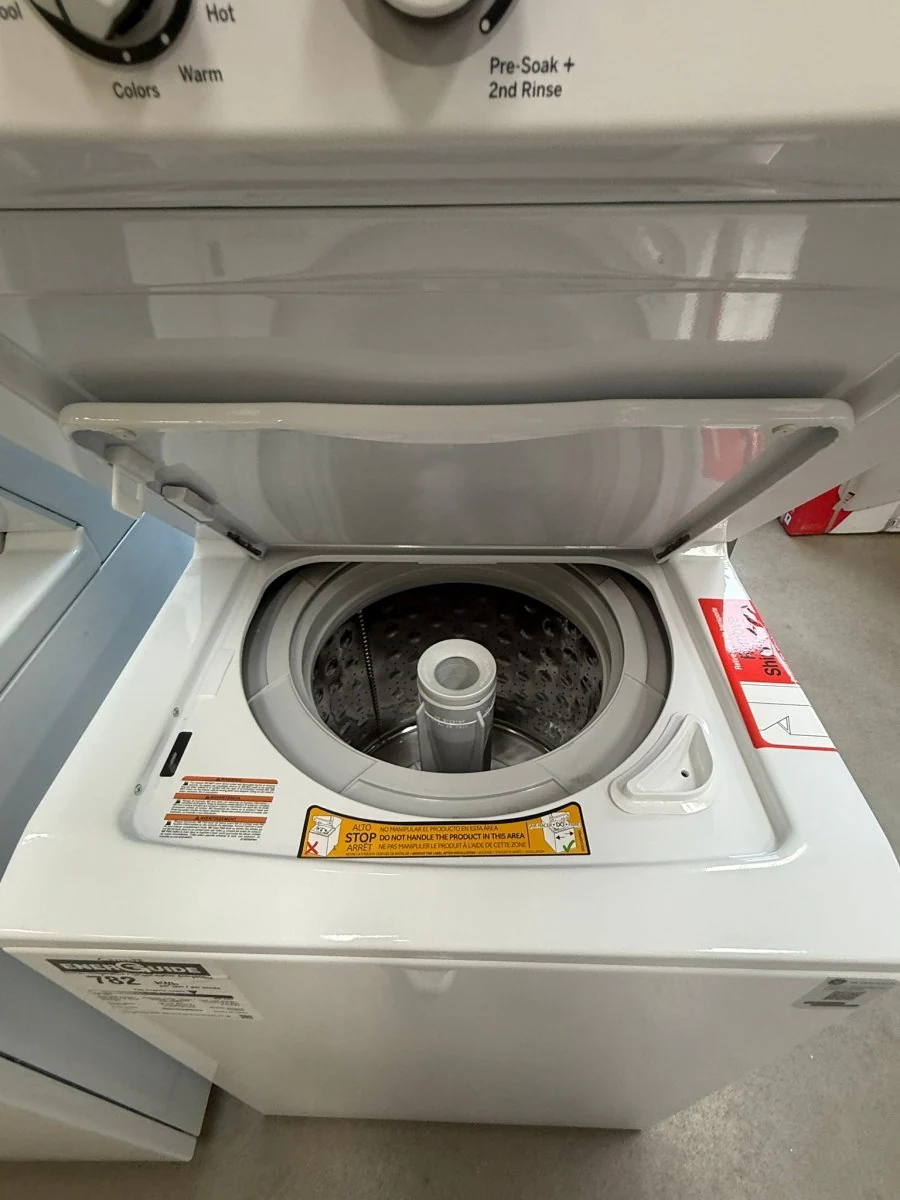 GUD24ESMMWW - LAUNDRY CENTERS - GE - Stacked Washer/Dryer - Electric - White - Open Box - Image 4