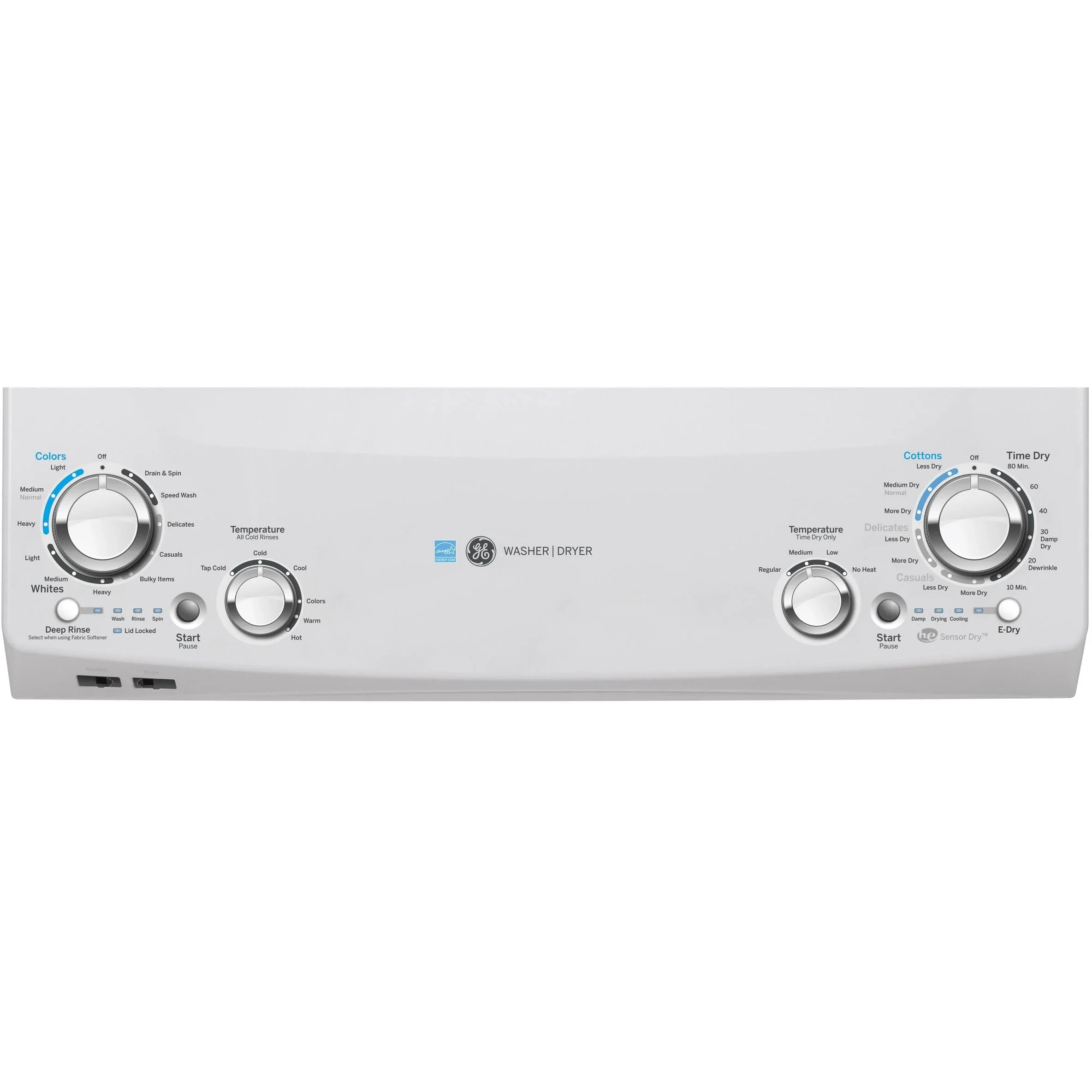 GUD27EEMNWW - LAUNDRY CENTERS - GE - Stacked Washer/Dryer - Electric - White - Open Box - Image 3