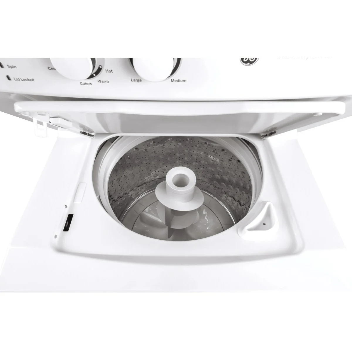 GUD27ESMMWW - LAUNDRY CENTERS - GE - Stacked Washer/Dryer - Electric - White - Open Box - Image 5