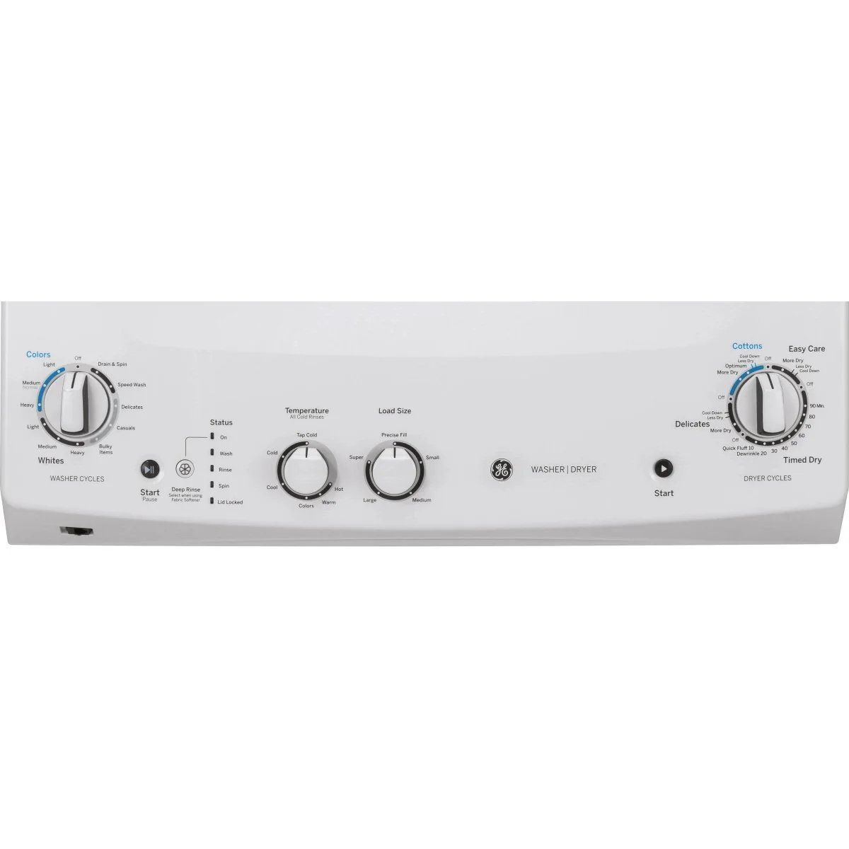GUD27ESMMWW - LAUNDRY CENTERS - GE - Stacked Washer/Dryer - Electric - White - Open Box - Image 7