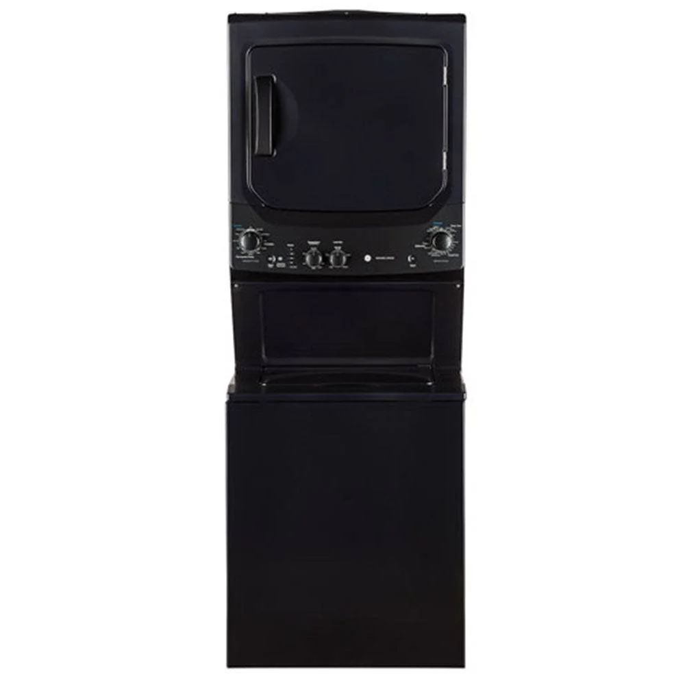 GUD37ESMMDG - LAUNDRY CENTERS - GE - Stacked Washer/Dryer - Electric - Grey - Open Box