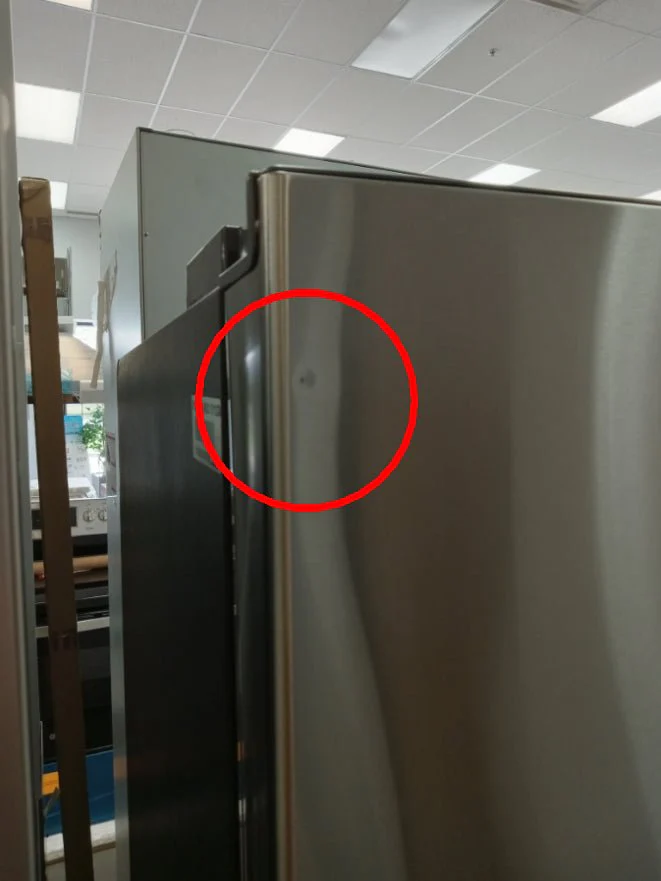 GWE19JYLFS - REFRIGERATORS - GE - French 3-Door - Stainless Steel - Open Box - Image 2