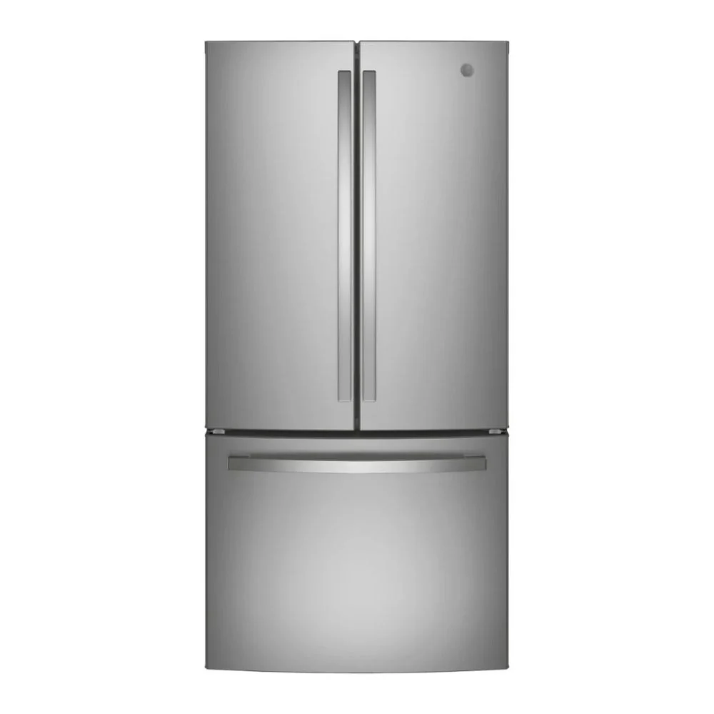 GWE19OYLFS - REFRIGERATORS - GE - French 3-Door - Stainless Steel - Open Box