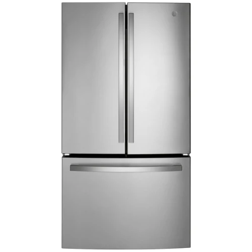 GWE22JYMFS - REFRIGERATORS - GE - French 3-Door - Stainless Steel - Open Box