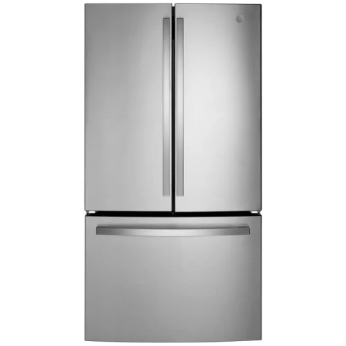 GWE22JYMFS - REFRIGERATORS - GE - French 3-Door - Stainless Steel - Open Box