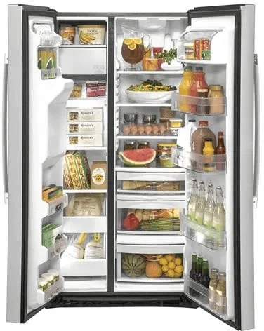 GZS22IYNFS - REFRIGERATORS - GE - Side by Side - Stainless Steel - Open Box - Image 5