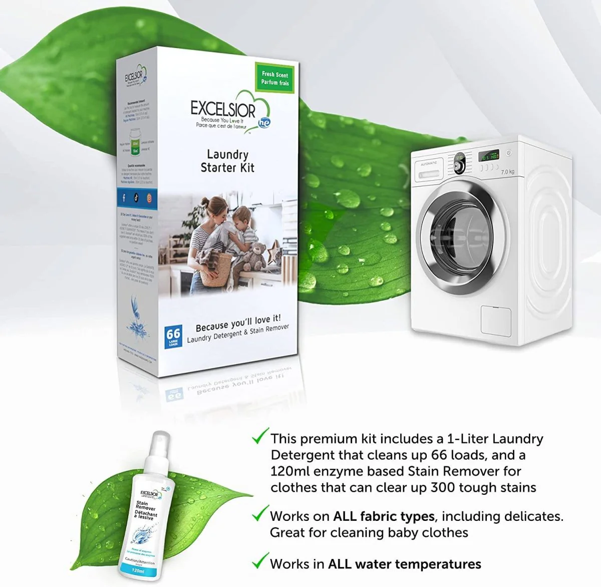HEWASHESS1LFS - LAUNDRY SUPPLIES - EXCELSIOR HE - New - Image 3