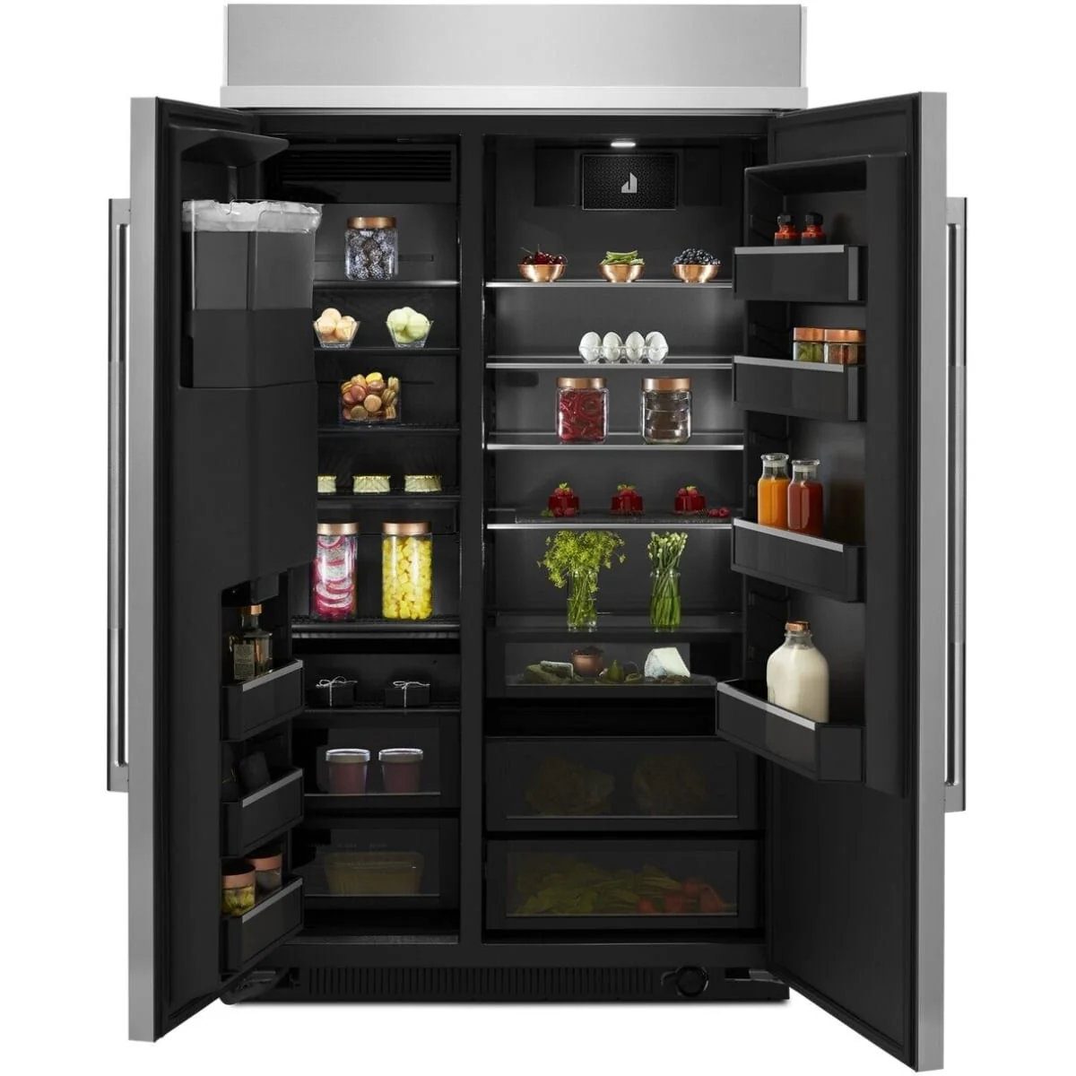 JBSS48E22L - REFRIGERATORS - JennAir - Side by side - Stainless Steel - Open Box - Image 4