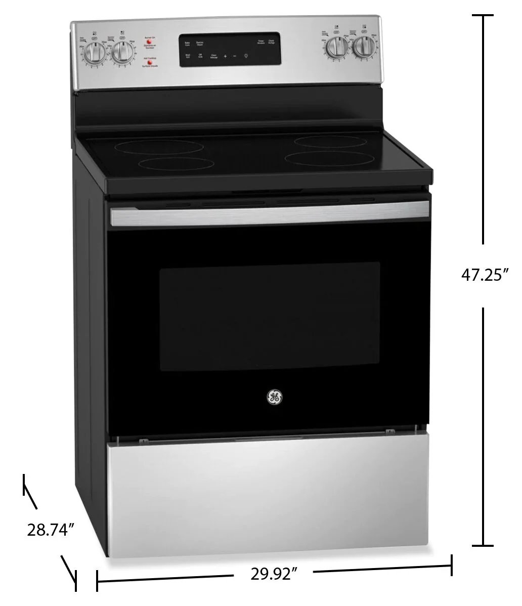 JCB630SVSS - RANGES - GE - Electric - Stainless Steel - Open Box - Image 3