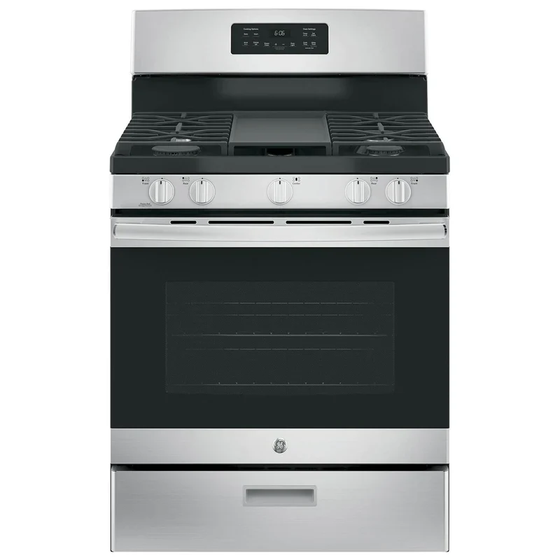 JCGBS66SEKSS - RANGES - GE - Gas - Stainless Steel - Open Box - Image 3