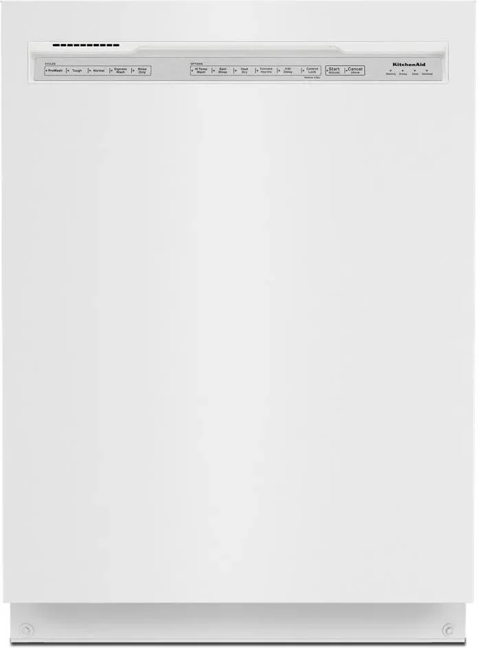 KDFE204KWH - DISHWASHERS - KitchenAid - Front Controls - White - Open Box