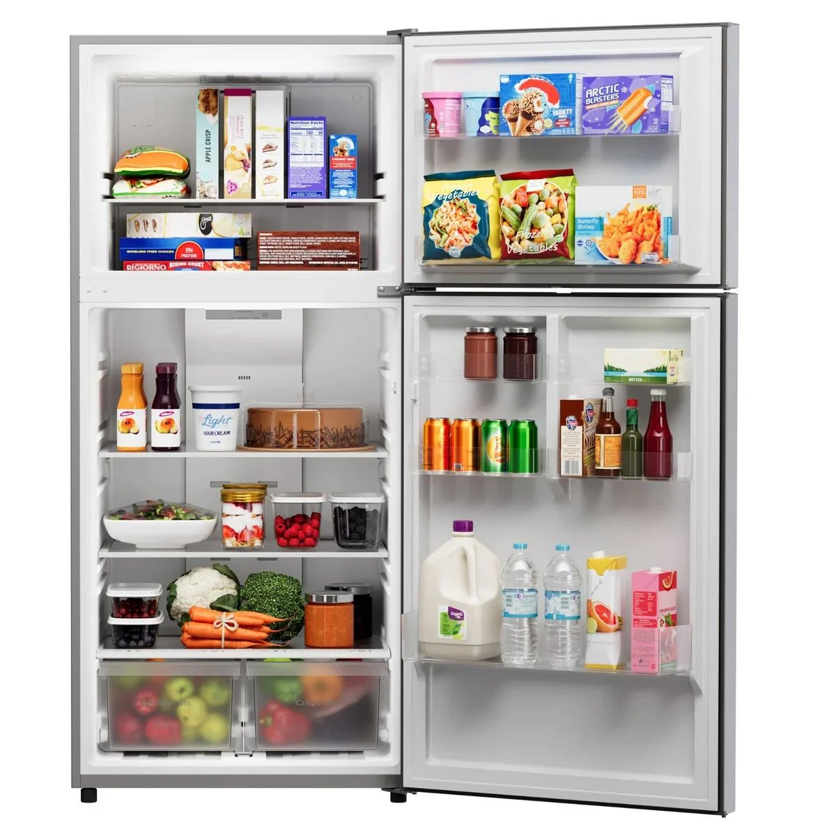 KKTMR30X18.1-SSL - REFRIGERATORS - Kenmore - Top Freezer - Stainless Steel - Open Box - Image 4