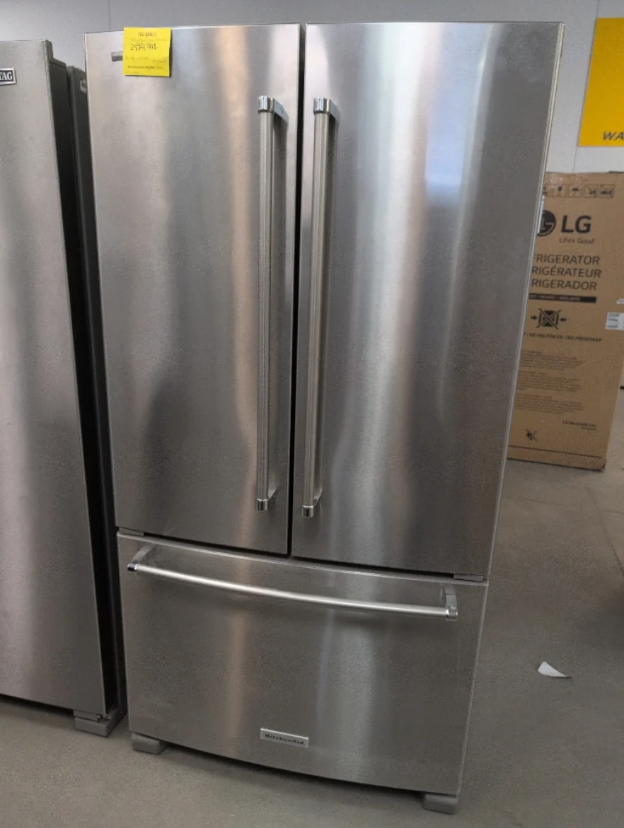 KRFC300ESS - REFRIGERATORS - kitchenAid - French 3-Door - Stainless Steel - Open Box - Image 2
