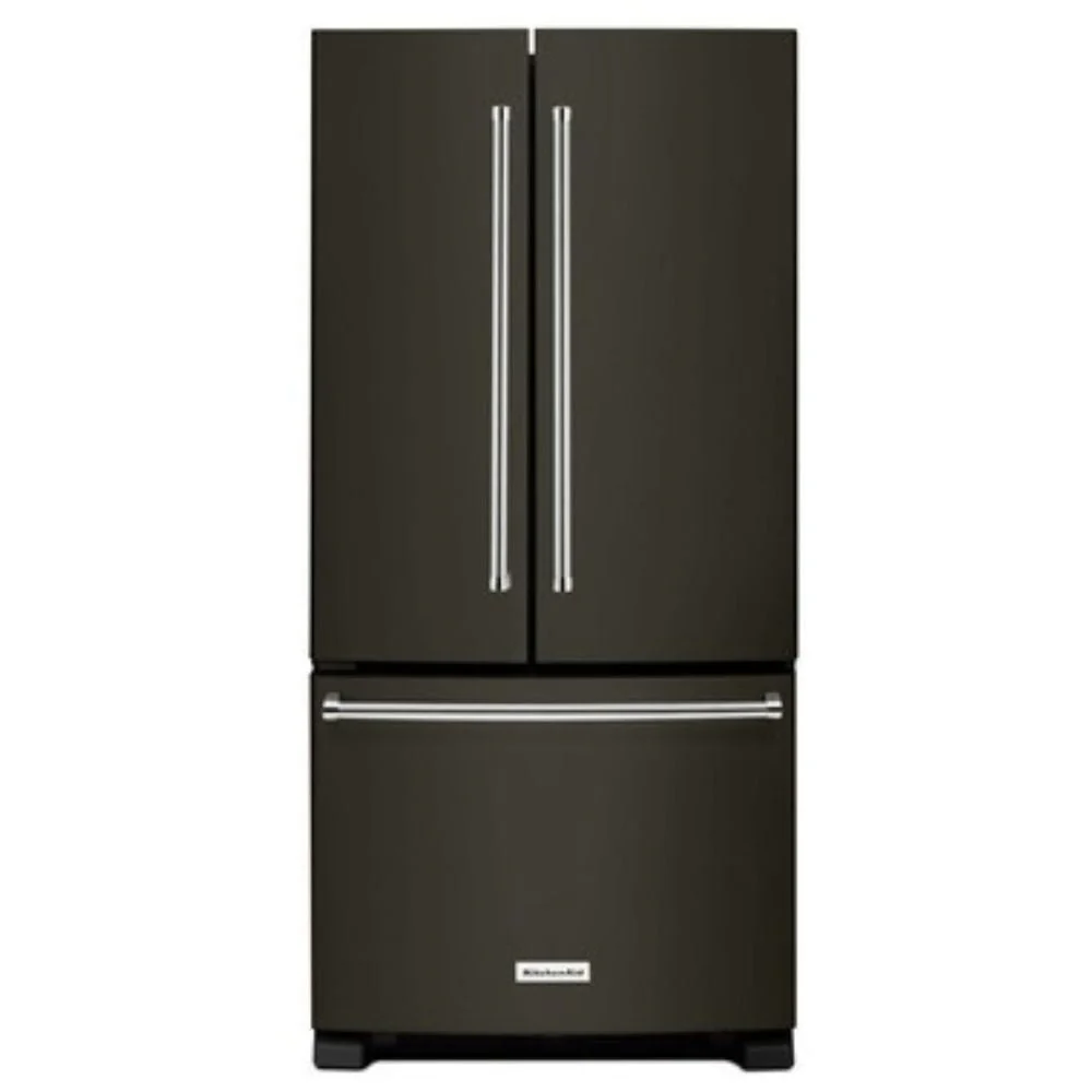 KRFF302EBS - REFRIGERATORS - kitchenAid - French 3-Door - Black Stainless - Open Box