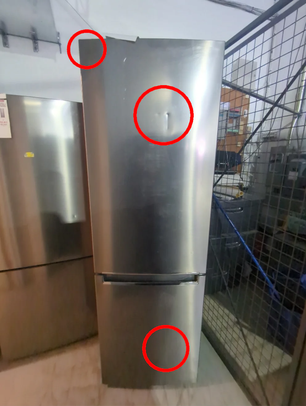 LBNC12231V - REFRIGERATORS - LG - Bottom Freezer - Silver - Open Box - Image 2