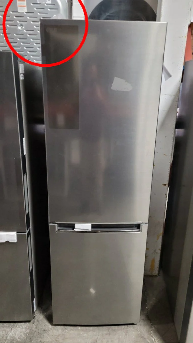 LBNC12231V - REFRIGERATORS - LG - Bottom Freezer - Silver - Open Box - Image 4