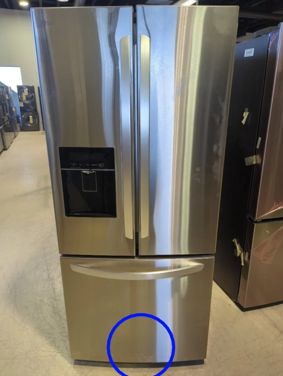LCFS22EXS - REFRIGERATORS - LG - French 3-Door - Stainless Steel - Open Box - Image 2