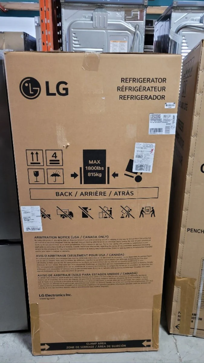 LCFS22EXS - REFRIGERATORS - LG - French 3-Door - Stainless Steel - Open Box - Image 2