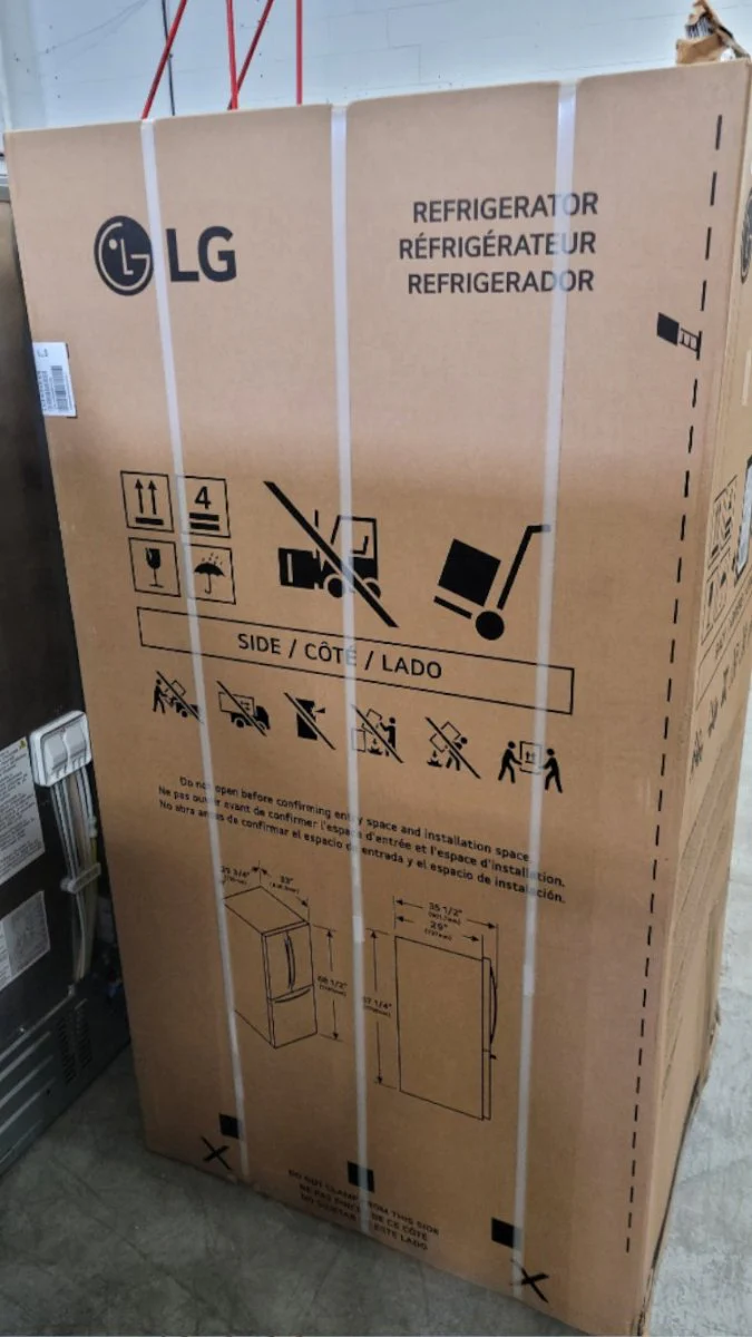 LCFS22EXS - REFRIGERATORS - LG - French 3-Door - Stainless Steel - Open Box - Image 3