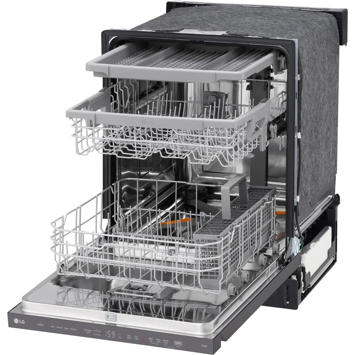 LDPH5554D - DISHWASHERS - LG - Top Controls - Stainless Steel - Open Box - Image 4