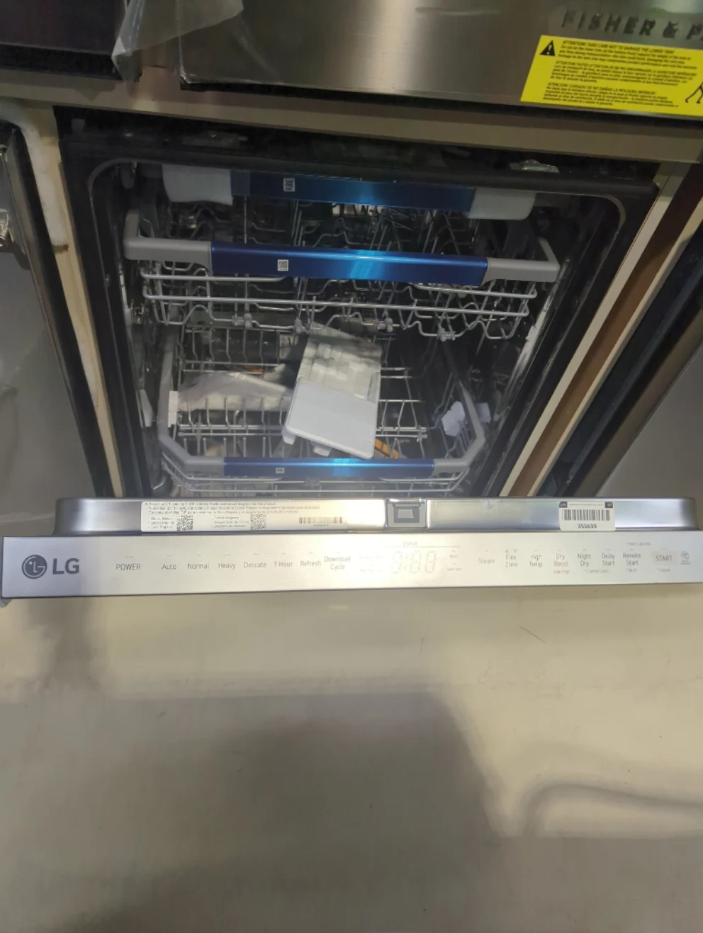 LDPH7972S - DISHWASHERS - LG - Top Controls - Stainless Steel - Open Box - Image 3