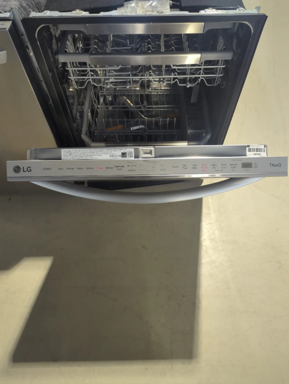 LDTH7972S - DISHWASHERS - LG - Top Controls - Stainless Steel - Open Box - Image 3