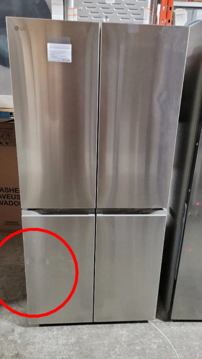 LF19C8200S - REFRIGERATORS - LG - French 4-Door - Stainless Steel - Open Box - Image 4