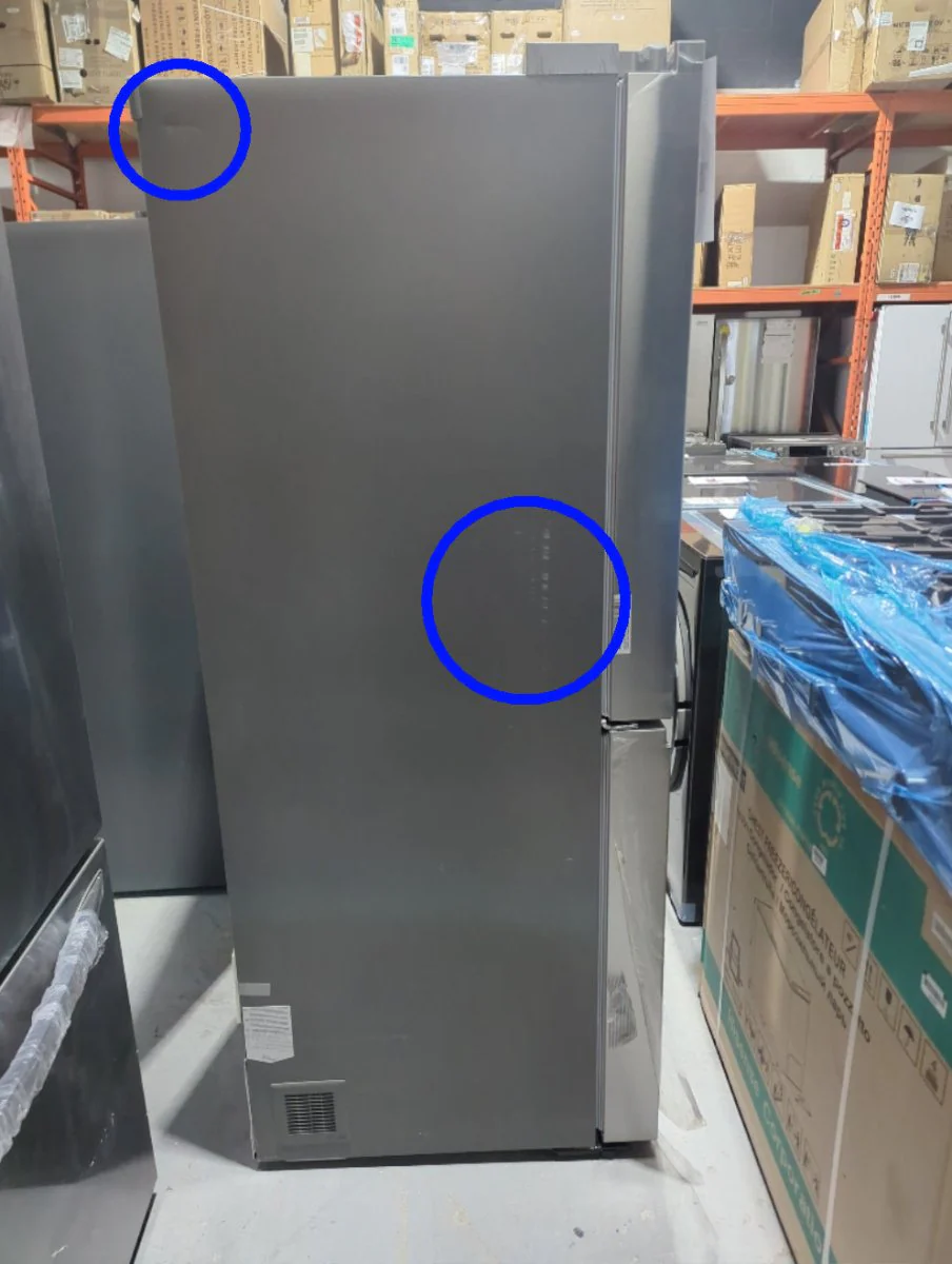 LF19C8200S - REFRIGERATORS - LG - French 4-Door - Stainless Steel - Open Box - Image 3