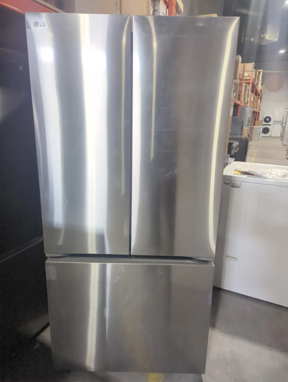 LF21C6200S - REFRIGERATORS - LG - French 3-Door - Stainless Steel - Open Box - Image 2