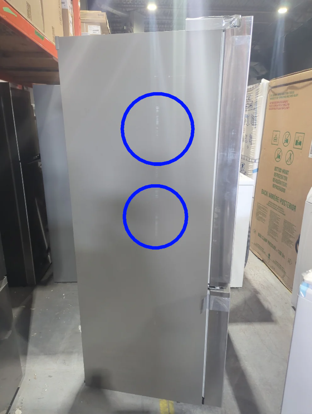 LF21C6200S - REFRIGERATORS - LG - French 3-Door - Stainless Steel - Open Box - Image 4