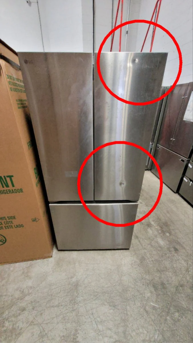 LF21C6200S - REFRIGERATORS - LG - French 3-Door - Stainless Steel - Open Box - Image 3