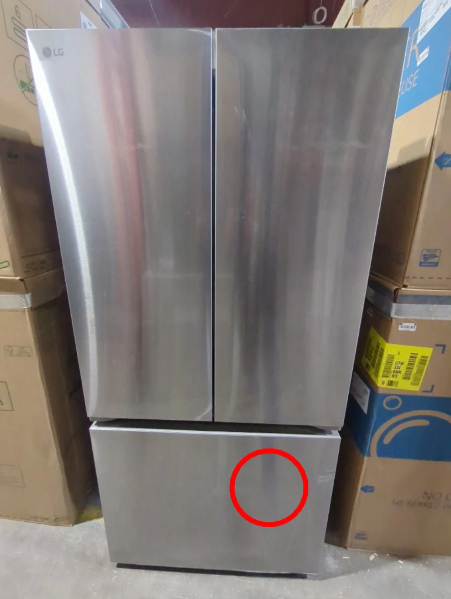 LF21C6200S - REFRIGERATORS - LG - French 3-Door - Stainless Steel - Open Box - Image 2