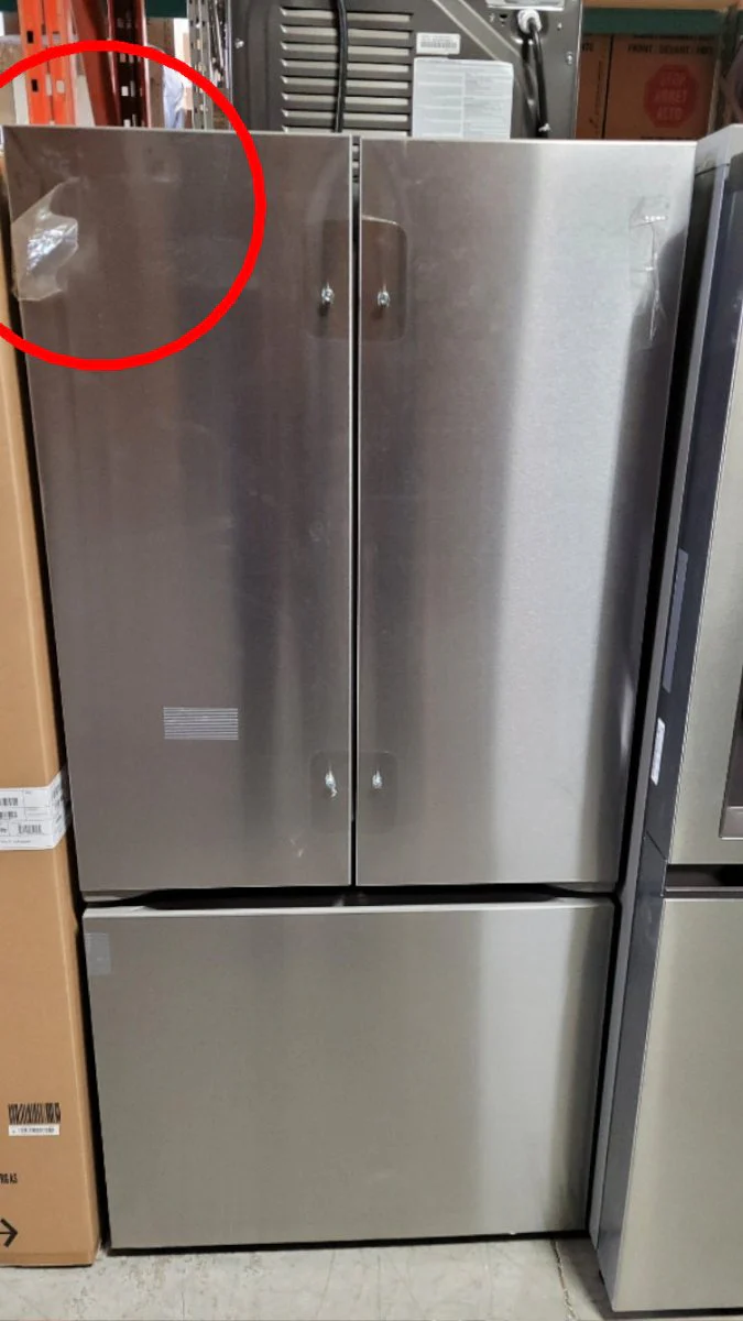 LF21G6200S - REFRIGERATORS - LG - French 3-Door - Stainless Steel - Open Box - Image 3
