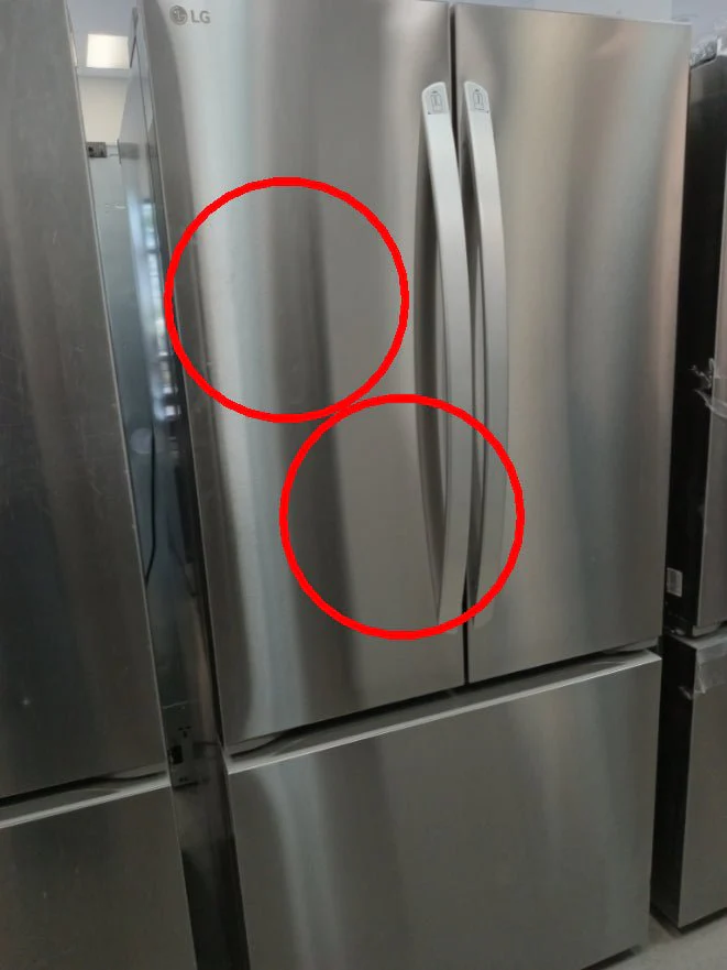 LF21G6200S - REFRIGERATORS - LG - French 3-Door - Stainless Steel - Open Box - Image 2
