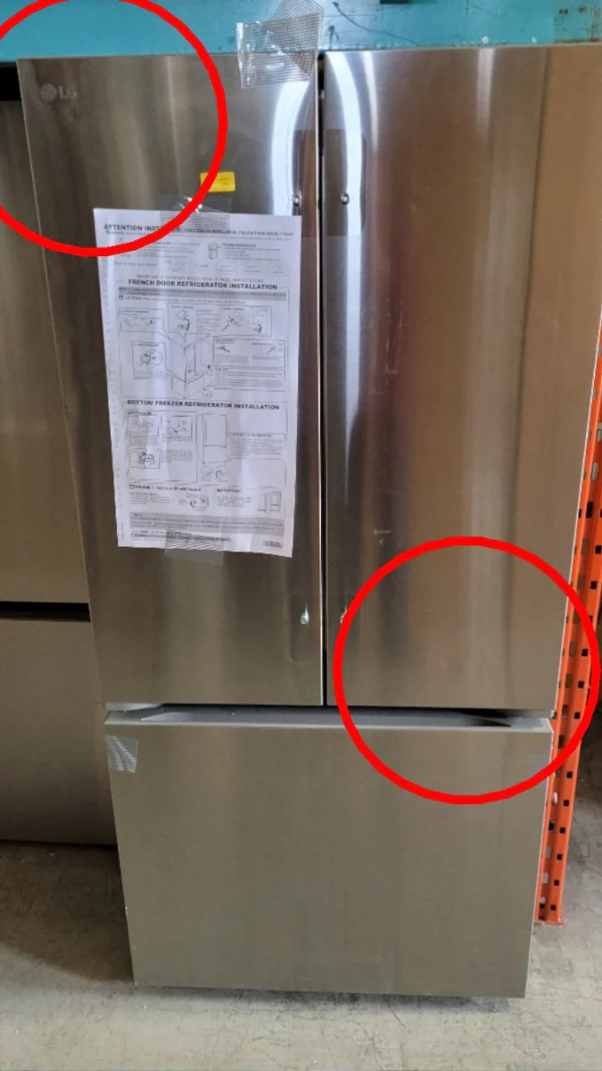 LF21G6200S - REFRIGERATORS - LG - French 3-Door - Stainless Steel - Open Box - Image 6