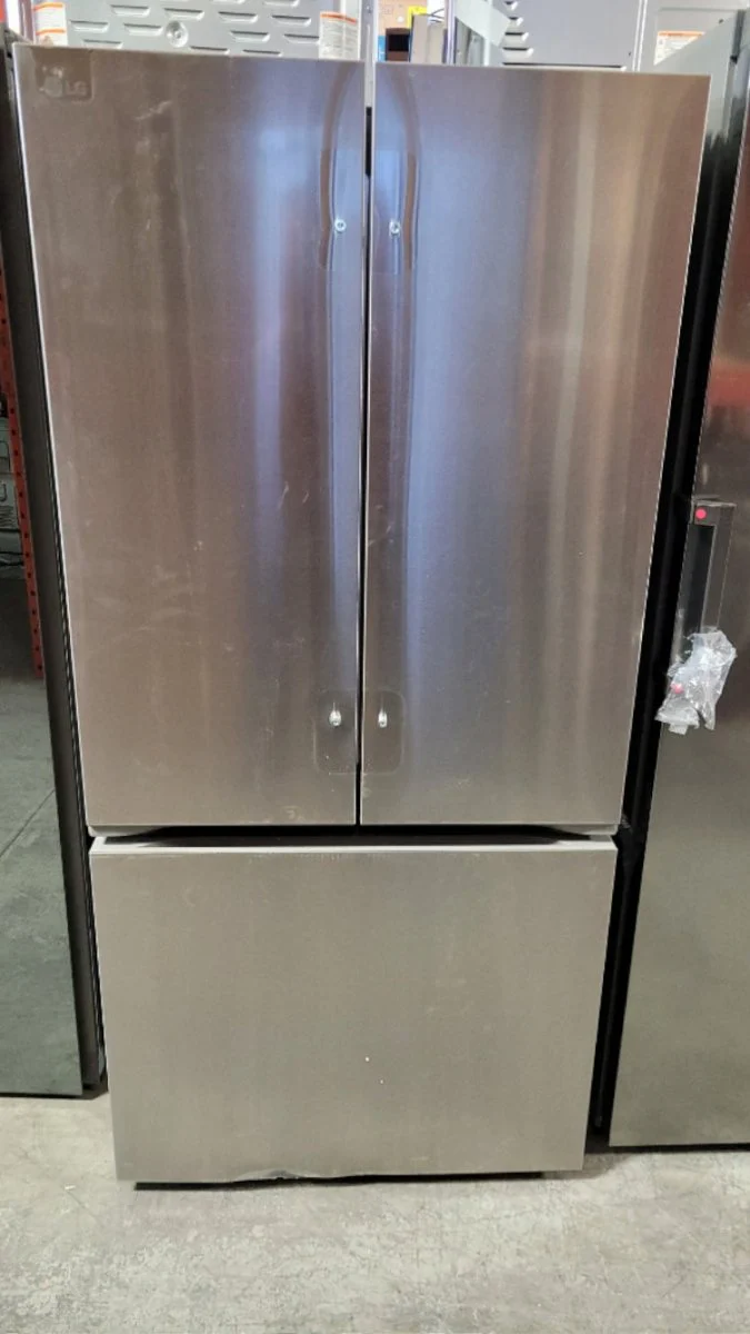 LF21G6200S - REFRIGERATORS - LG - French 3-Door - Stainless Steel - Open Box - Image 3