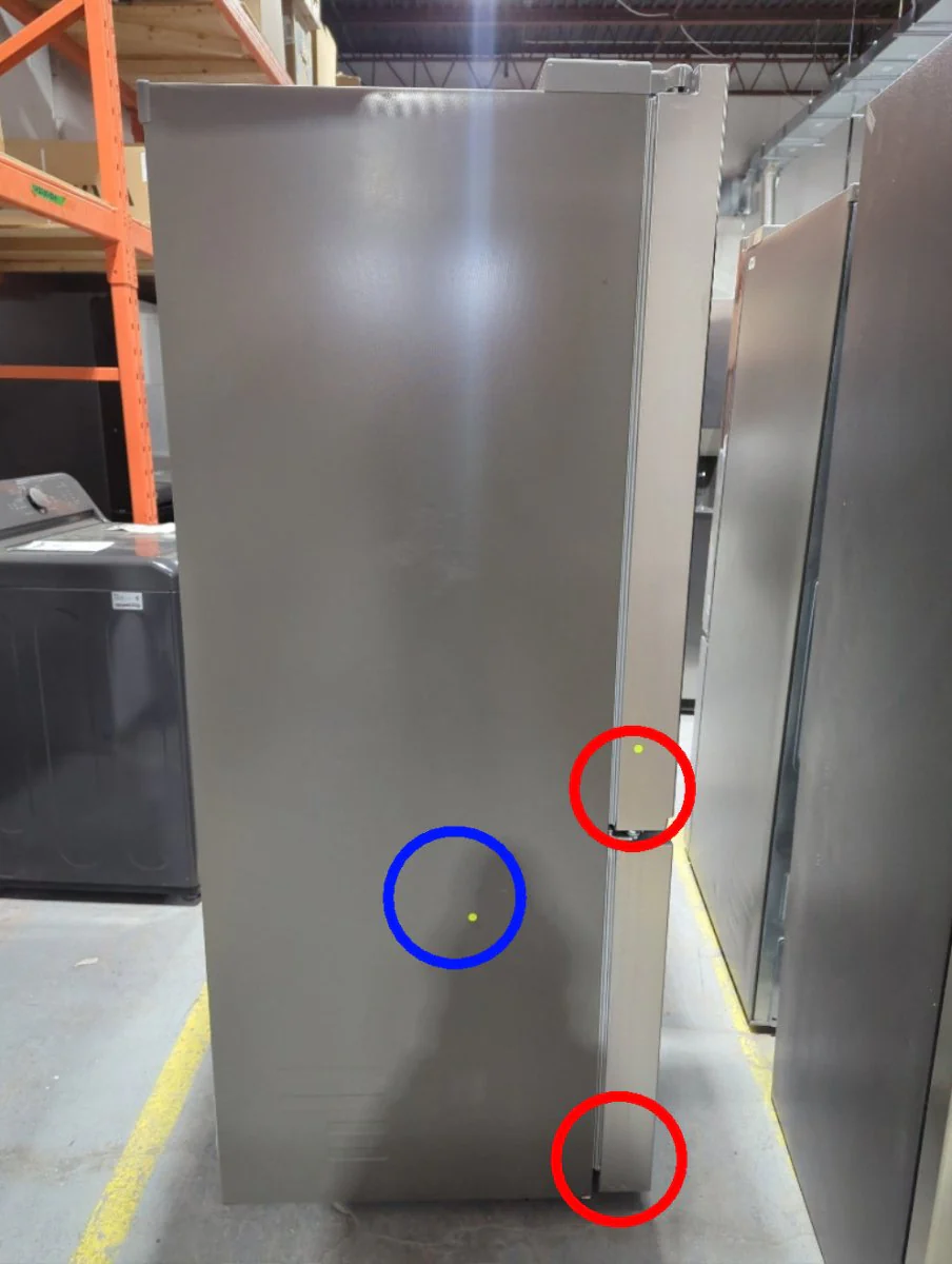 LF21G6200S - REFRIGERATORS - LG - French 3-Door - Stainless Steel - Open Box - Image 4