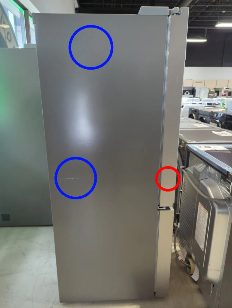 LF21G6200S - REFRIGERATORS - LG - French 3-Door - Stainless Steel - Open Box - Image 4