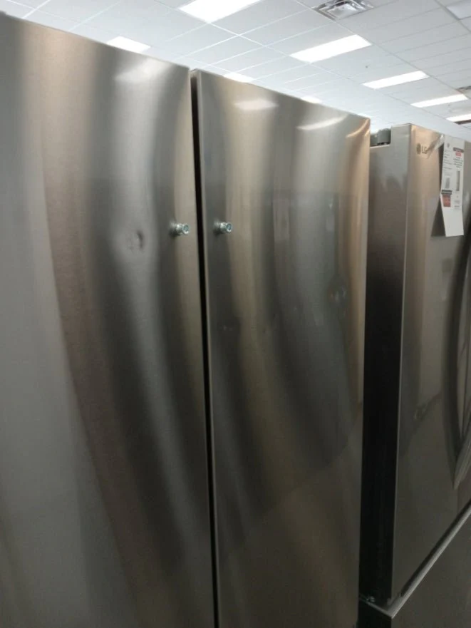 LF21G6200S - REFRIGERATORS - LG - French 3-Door - Stainless Steel - Open Box - Image 3