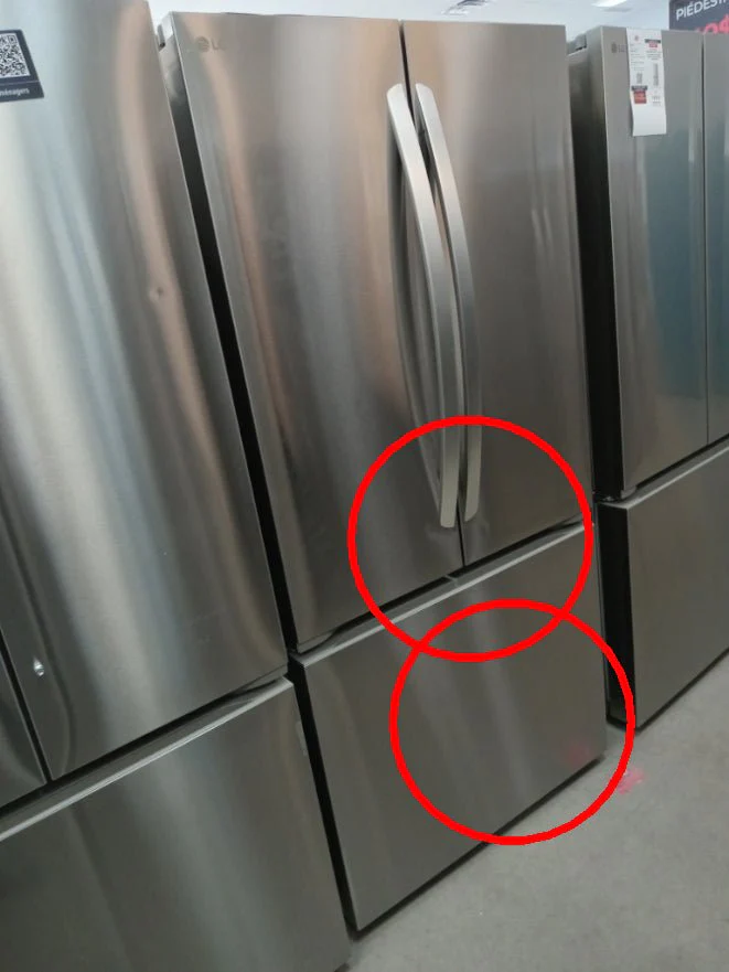 LF21G6200S - REFRIGERATORS - LG - French 3-Door - Stainless Steel - Open Box - Image 3